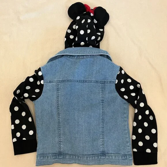 Minnie Mouse Denim Jacket - Size 6 - Picture 4 of 4